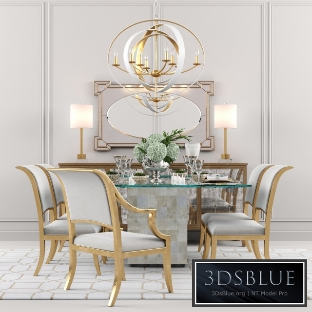 Trimbelle Dining Table (Bernhardt)