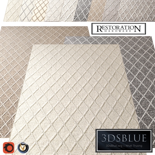 Carpet Restoration Hardware (Diamante) 2440х3050 (9 colors)