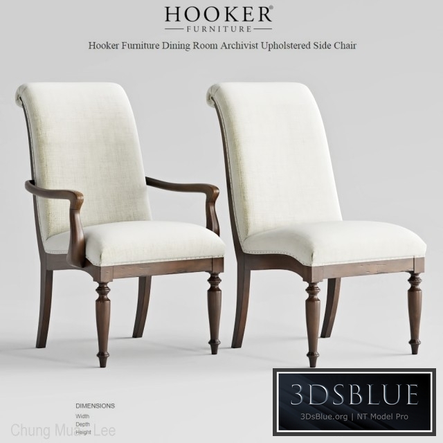 Hooker Furniture Archivist Upholstered Chair