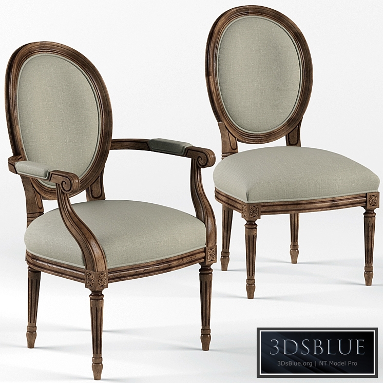 Chatton French Country Flax Linen Brown Ash