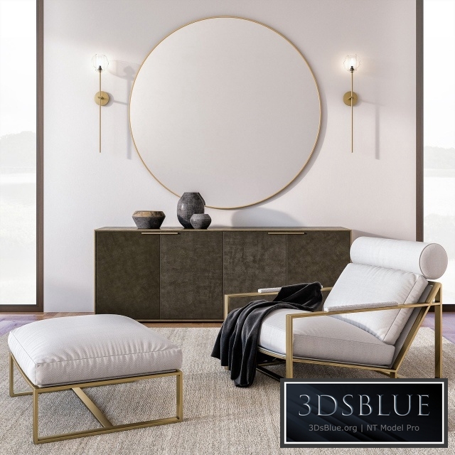 RH Modern Living Set