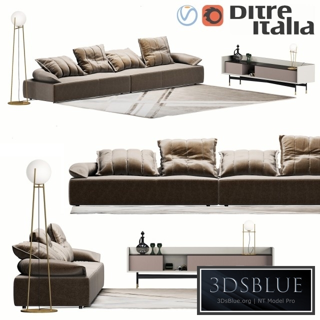 Ditre Italia Flick-Flack sofa
