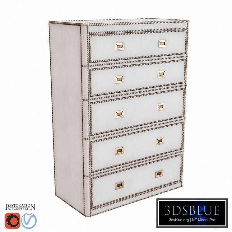 Restoration Hardware MARSEILLES 5-DRAWER DRESSER