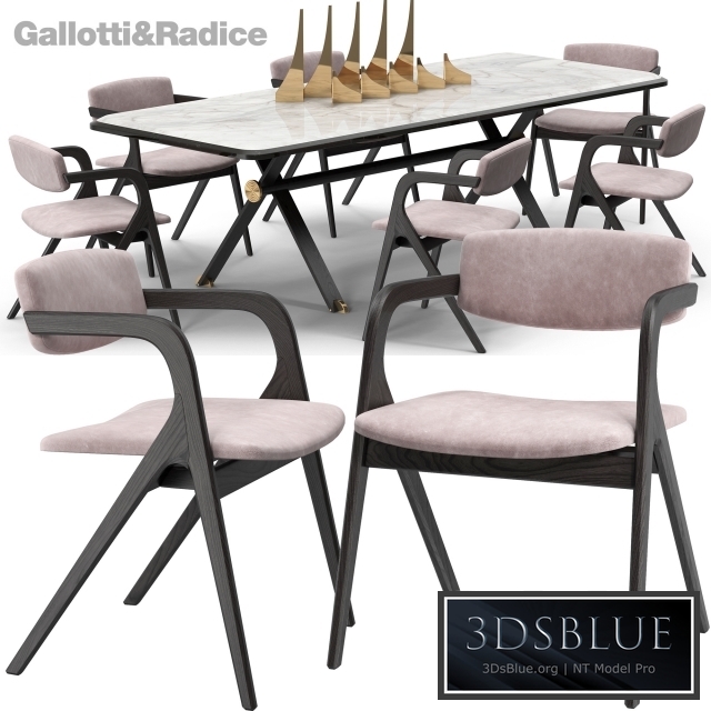 Keyko chair Maat table