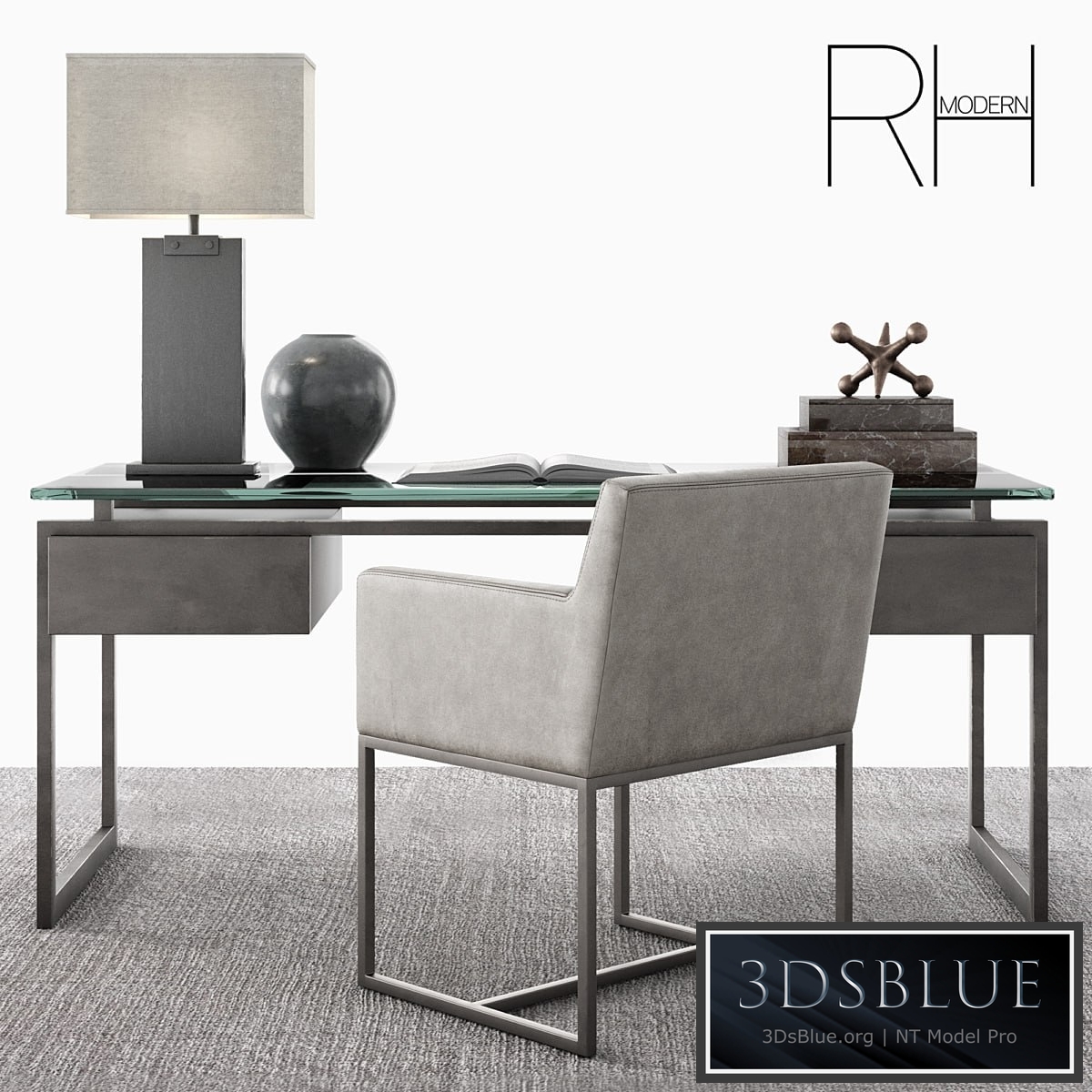 RH Latour Desk Set