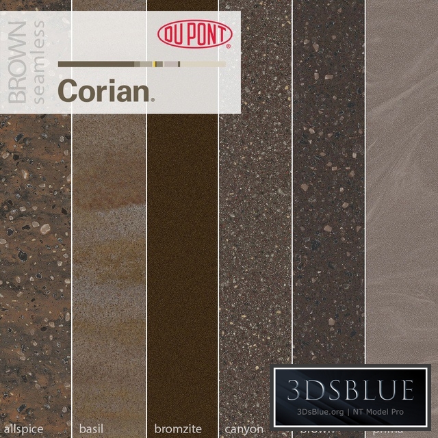 Dupont Corian Kitchen Countertops Brown 2