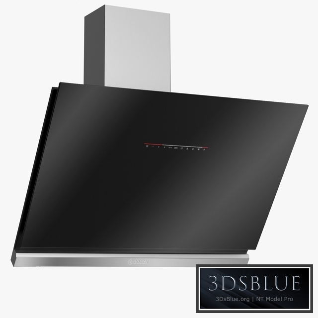 Bosch Wall mounted Inclined hood DWK98PR60B Serie 8