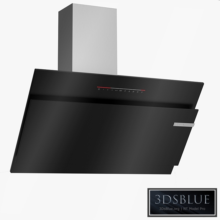 Bosch Wall mounted Inclined hood DWK97JQ60B Serie 6