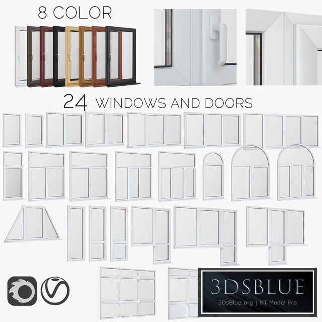 Windows, PVC doors
