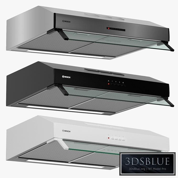 Bosch 60cm Built-under cooker hood DUL63CC50B Serie 4