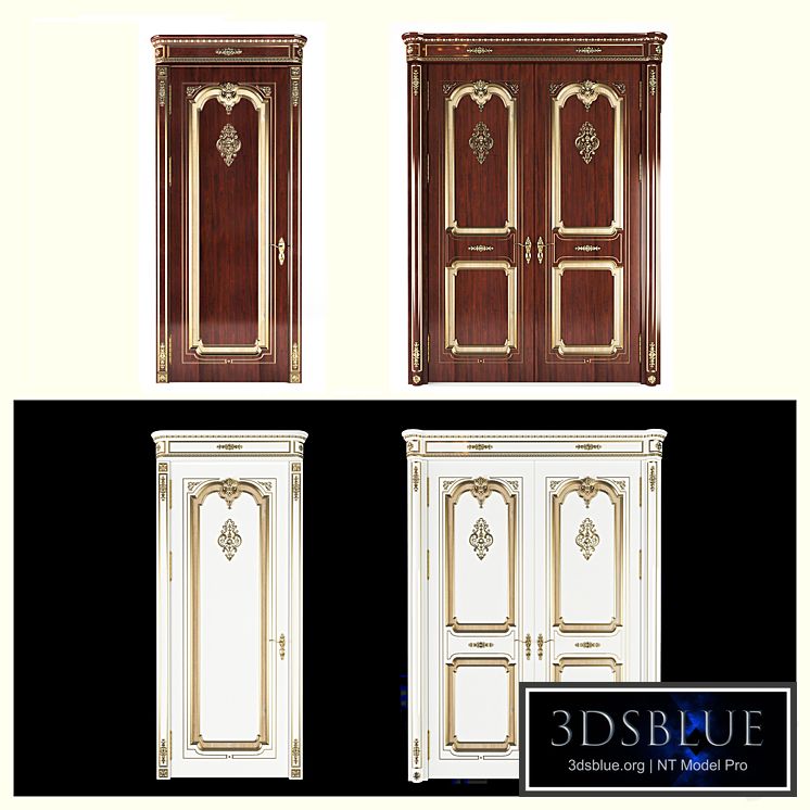 Classical interior doors