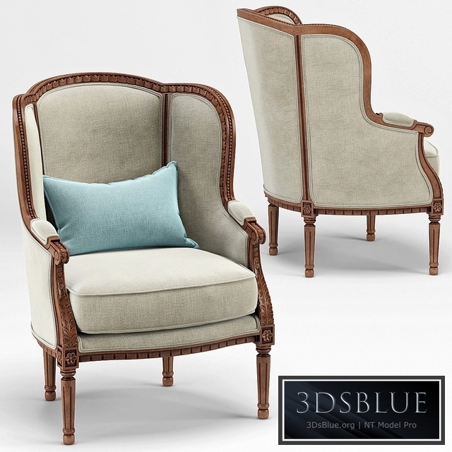 Louis XV Wing Chair