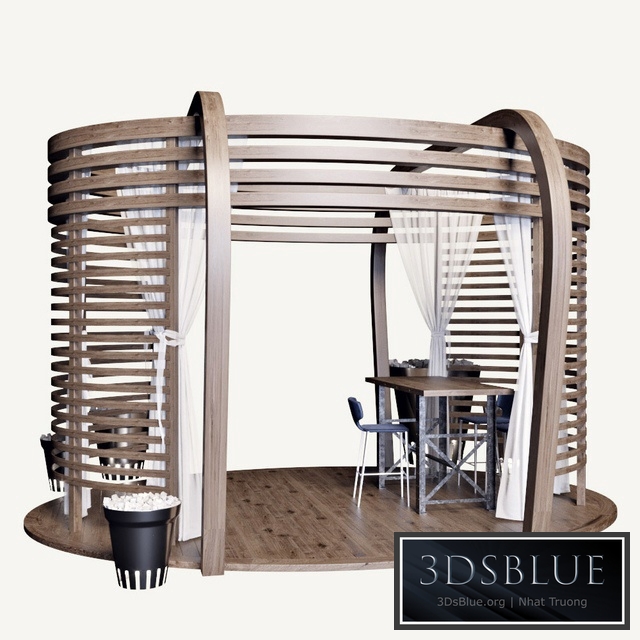 DDF OVIS Wooden gazebo