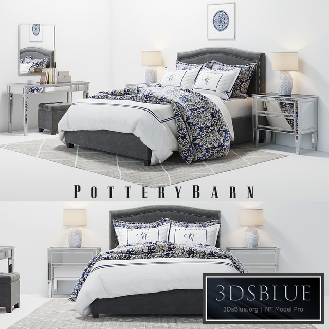 Pottery Barn Tamsen Bed set 02