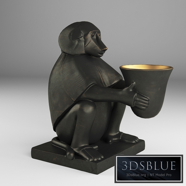 Eichholtz Monkey With Light Art Deco