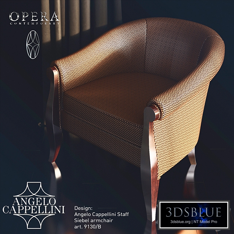 Angelo Cappellini, Opera Contemporary. Siebel armchair