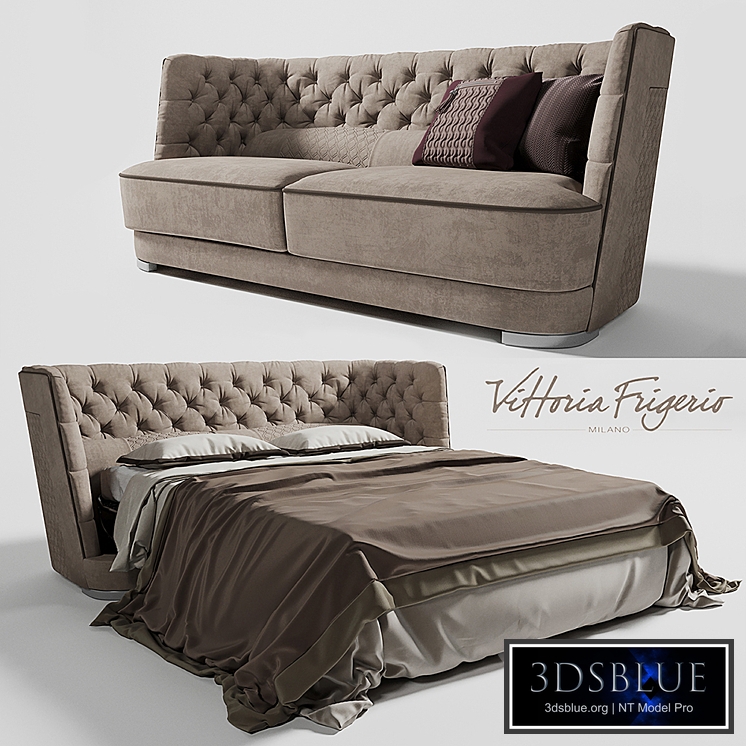 Sofa bed GORI Vittoria Frigerio by Frigerio Poltrone