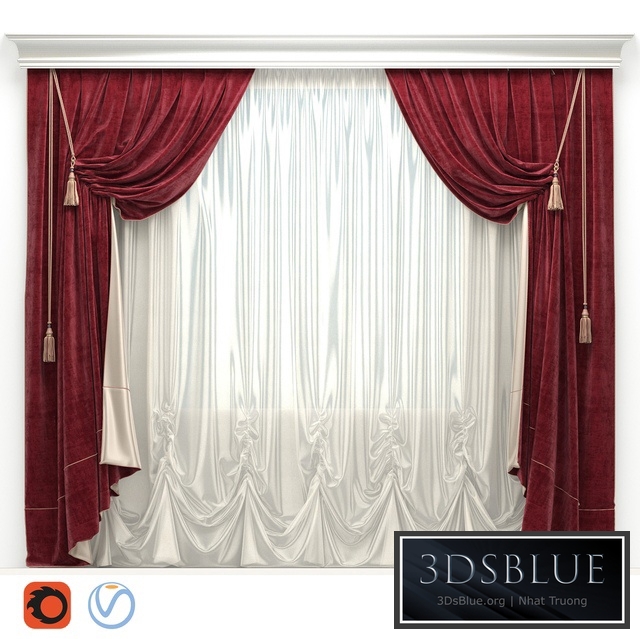 Blinded velvet with brushes 01