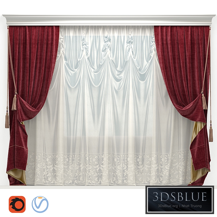 Blinded velvet with brushes 2