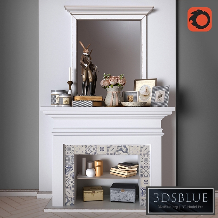 decorative fireplace set