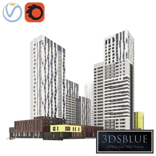 Quarterly building - multi-apartment house 2