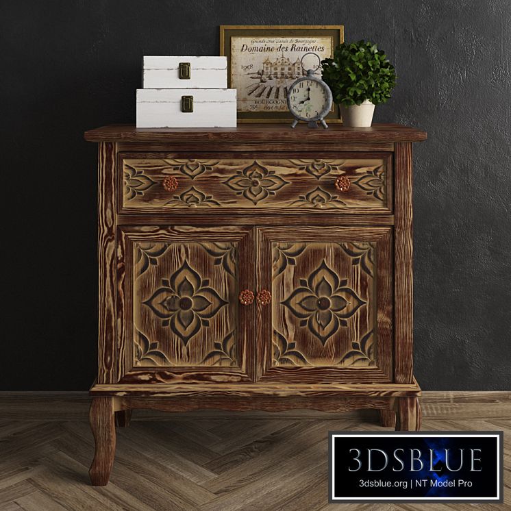 Joss & Main - Alanna Cabinet + Decorative Set
