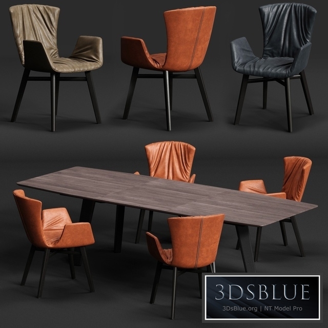 DRAENERT DEXTER Armchair and FONTANA Table