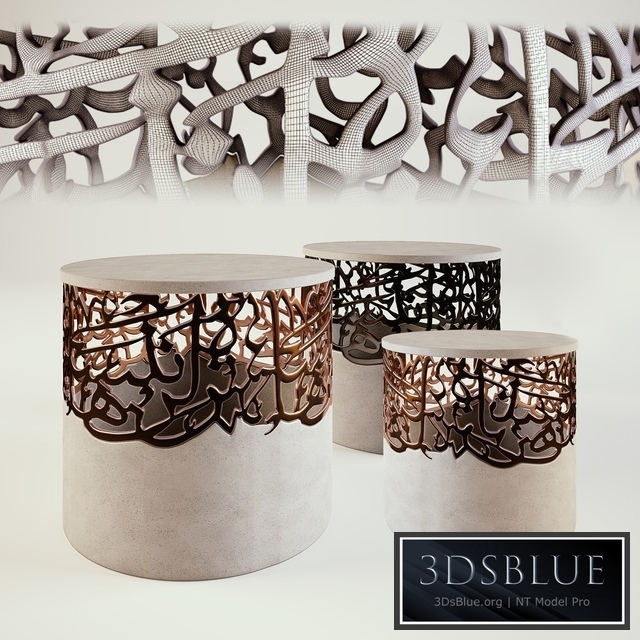 Beirut Side Table by Iyad Naja