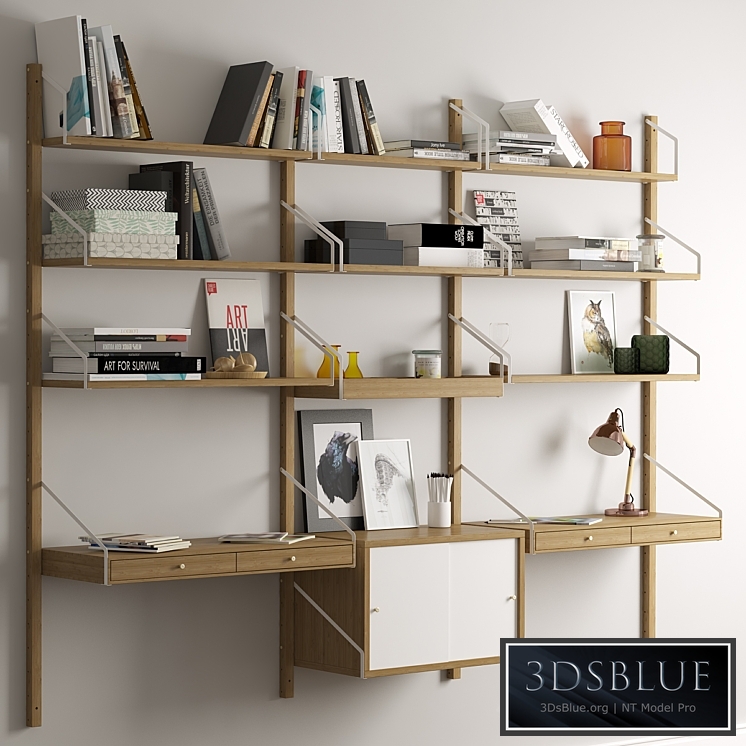 Shelf system Svalnas Ikea.