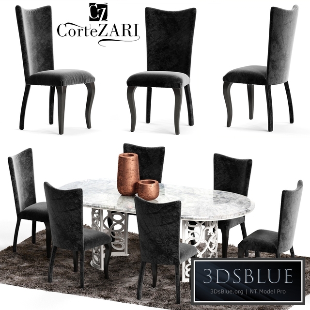 Corte Zari EVA Chair and FLORA Table
