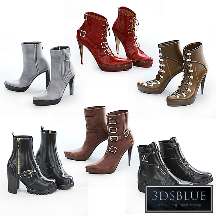 6 pairs of women&#39;s shoes - 2