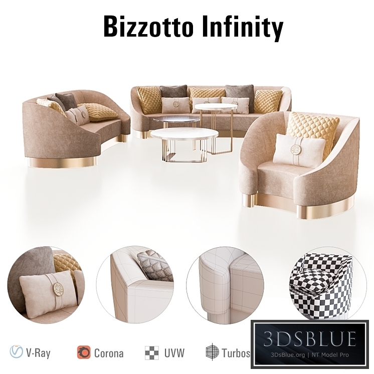 BIZZOTTO Infinity furniture set