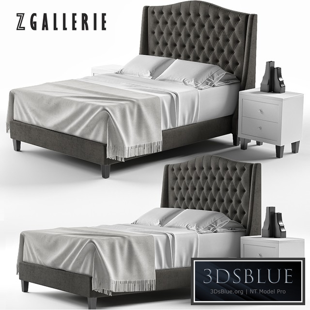 Scarlett Tufted Bed