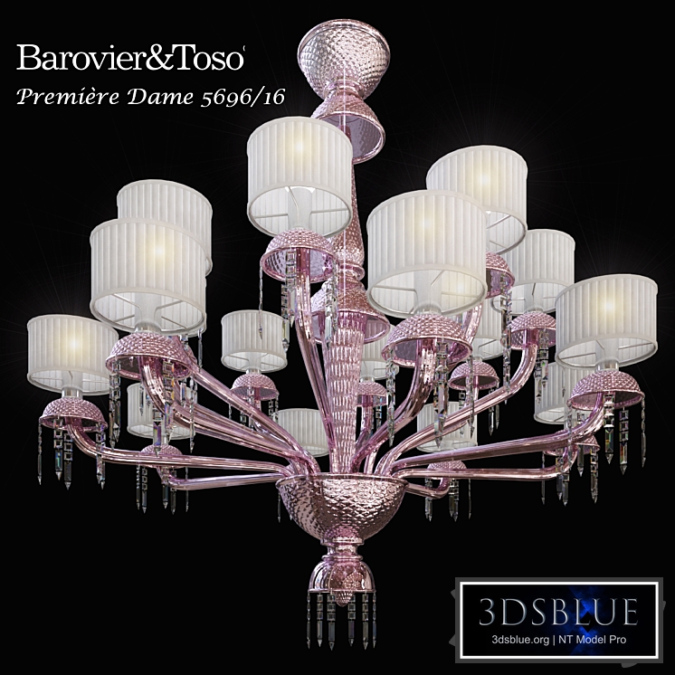 Chandelier Barovier & Toso Premiere Dame 5696/16