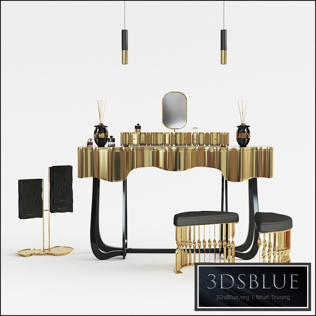 SINUOUS DRESSING TABLE