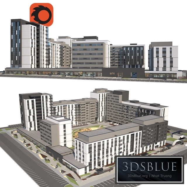 Quarterly building - multi-apartment house 3