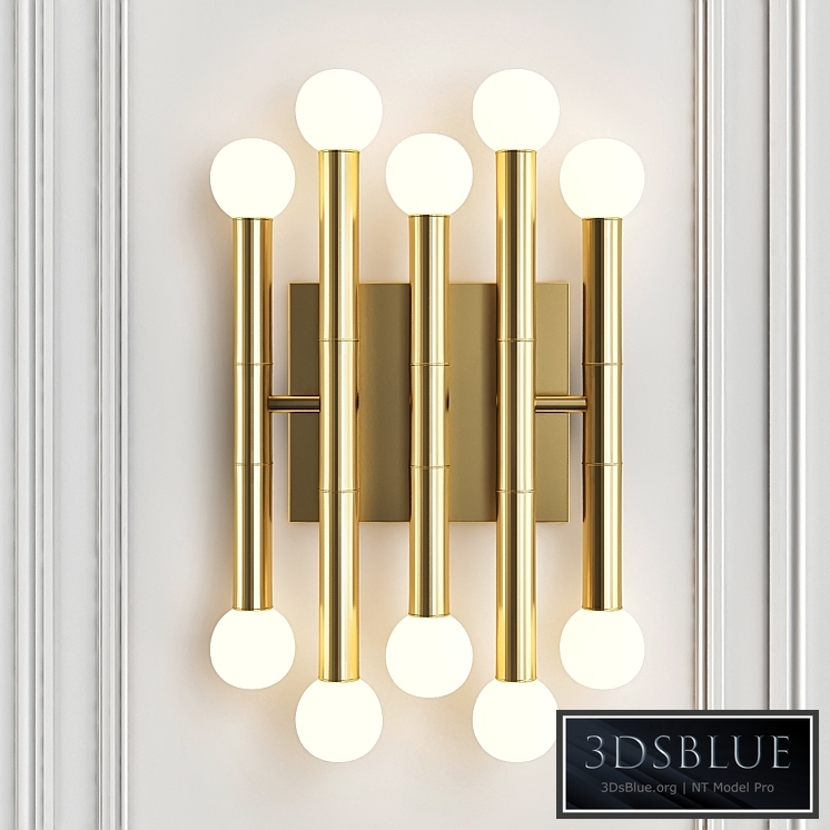 Ethnic sconces of bamboo