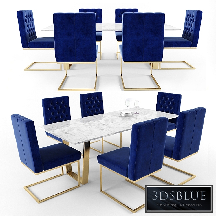 Cameron Velvet Dining Chair