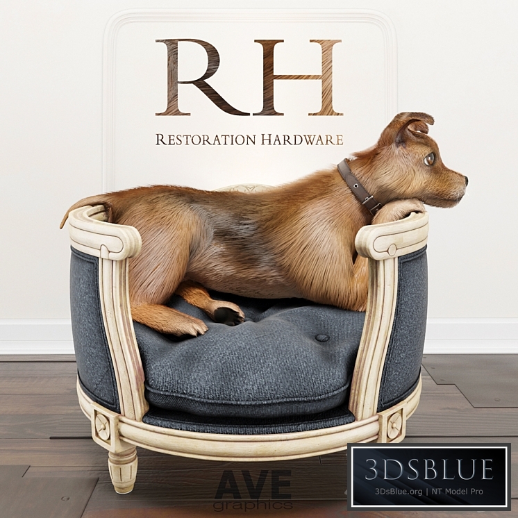 AVE RH Louis Pet Bed