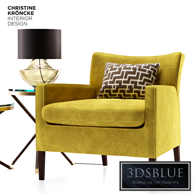 Pandora Armchair by Christine Kroencke