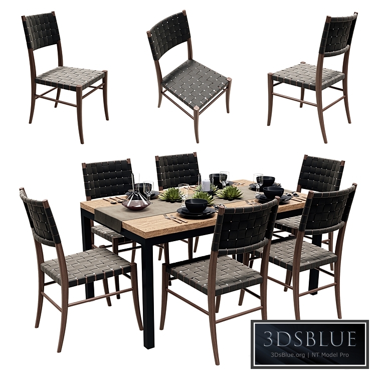 Crate and Barrel Dining Table