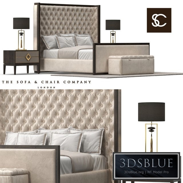 The Sofa & Chair Company Mayfair bed