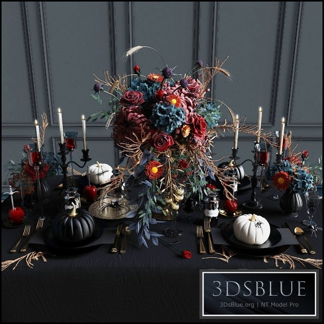 Tableware "Halloween"