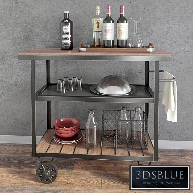 Serving cart (Nazya)