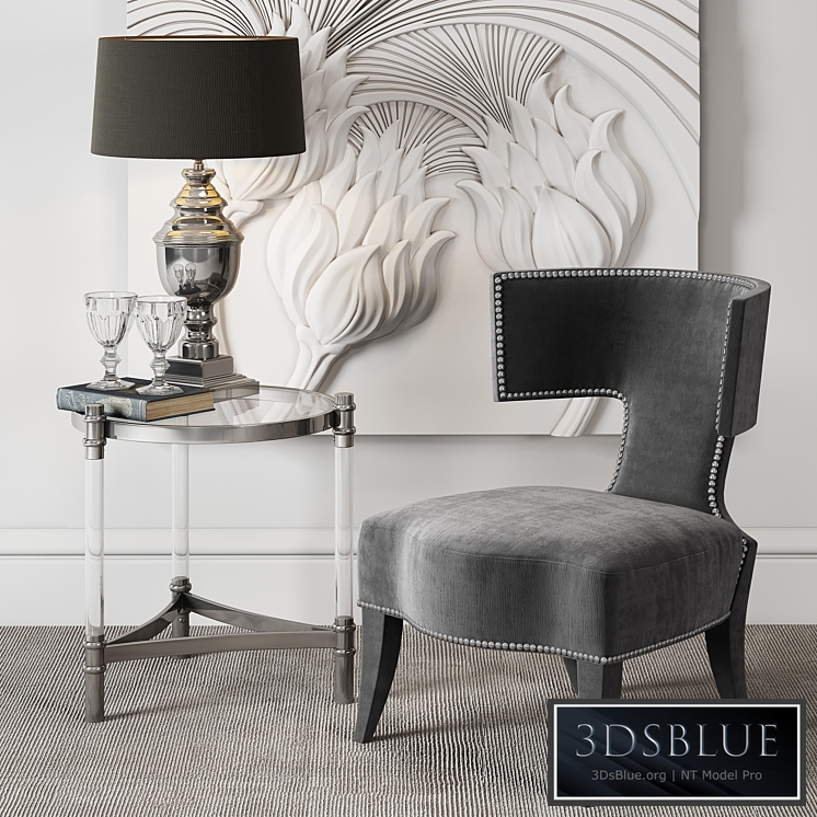 DONGHIA Klismos Upholstered Chair