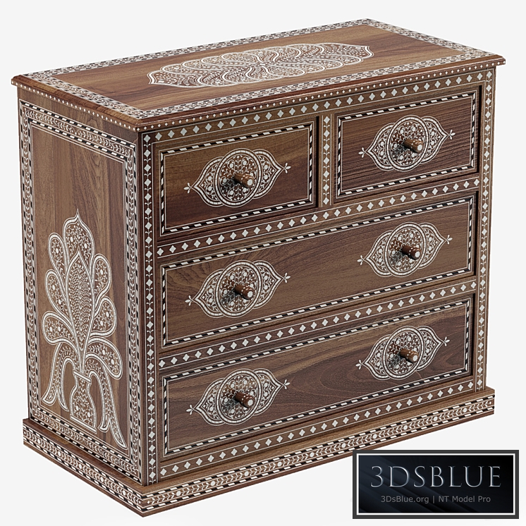 Noor Bone Inlay Chest