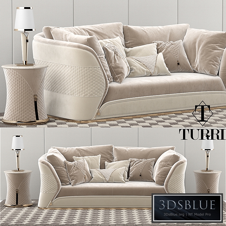 Turri Vogue sofa set