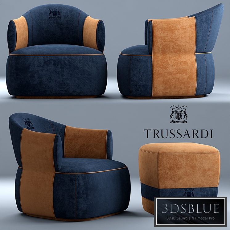 Trussardi armchair Casa Larzia Armchair