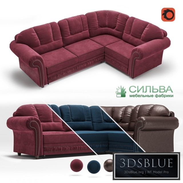 Corner sofa "Sofia" from the MF Silva