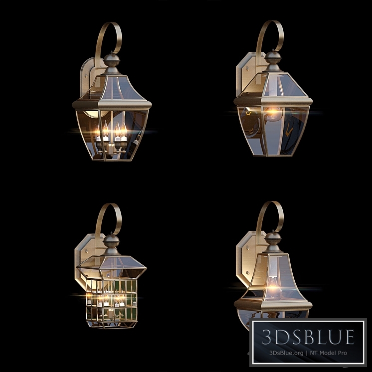 Wall Lamp Chatel set